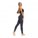 High Waisted Yoga Pants for Women Squat Proof Workout Running Compression Leggings with Inner Pocket for Women