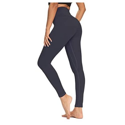 High Waisted Yoga Pants for Women Squat Proof Workout Running Compression Leggings with Inner Pocket for Women