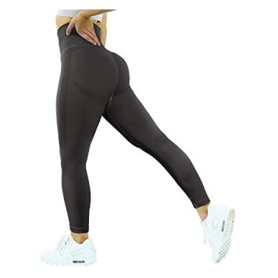 MOOSLOVER Seamless Butt Lifting Workout Leggings for Women High Waist Yoga Pants Compression Contour Tights