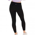 Spalding Women's Activewear High Waisted Cotton/Spandex Ankle Legging