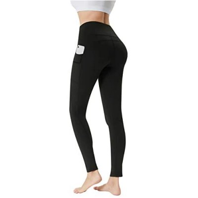 Summer Leggings for Women Sport Gym with Pockets High Waisted Tummy Control Workout Running Tights Butt Lifting Yoga Pants