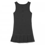 French Toast Girls' Ribbon Bow Pleated Jumper Black 4T