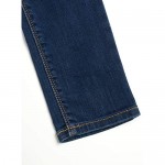 WallFlower Girl's Skinny Soft Stretch Jeans with Rips and Tears