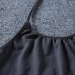 Darkyazi Baby Girls Cute Grey Jumpsuits for Kids Backless Harem Strap Romper Jumpsuit Toddler Pants Size 2-8Y