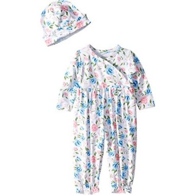 Mud Pie Baby Girl's Floral Take Me Home Set (Infant) White