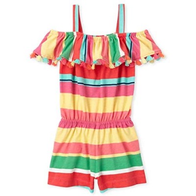 The Children's Place Girls' Cold Shoulder Rompers