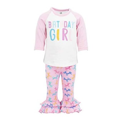 Unique Baby Girls 2 Piece Legging Sets Back to School Summer Boutique Outfit