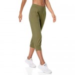 M MOTEEPI High Waisted Capri Joggers Pants for Women Athletic Cropped Yoga Running Pants with Pockets