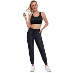 Promover Lightweight Workout Joggers for Women with 3 Pockets Summer Quick Dry Athletic Running Pants