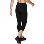 RBX Active Women's Fashion Cotton Spandex Workout Yoga Capri Leggings