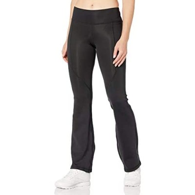 Reebok Women's Workout Ready Bootcut Fitted Pants