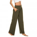 ZJCT Womens Yoga Sweatpants Comfy Loose Casual Wide Leg Lounge Joggers Pants with Pockets