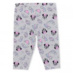 Disney 3-Piece Minnie Mouse Toddler Girls Legging Set w/Ponytail