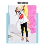 Flaryzone 2T-6T Toddler/Little Girls' Soft Stretchy Basic Full Length Cotton Tights Leggings 2-Pack/3-Pack