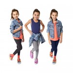 KIDPIK Girls Leggings 3-Pack | Great Basics Everyday Wear
