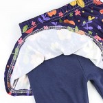 slaixiu Girls Leggings Stretchy Printing Ruffle Tutu Skirt Pants 4-10 Years