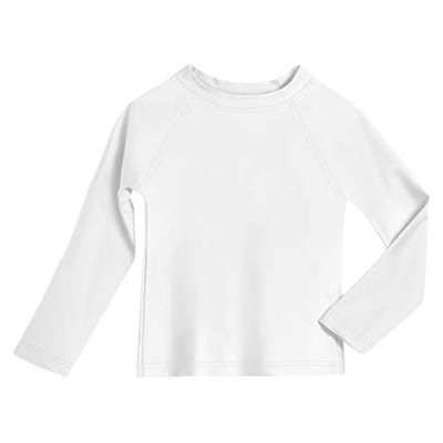 City Threads Baby Rash Guard Made with Recycled Material in Long and Short Sleeves with SPF50+ Made in USA