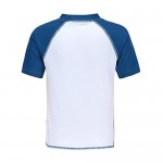 HowJoJo Boys Short Sleeve Rash Guard Shirts Swim Shirt UPF 50+
