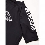 Quiksilver Boys' Big Tour Short Sleeve Youth Rashguard Surf Shirt