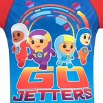 Go Jetters Boys' Xuli Kyan Lars & Foz Two Piece Swim Set