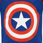 Marvel Boys' Captain America Two Piece Swim Set