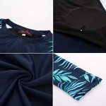 Hanna Nikole Women's Long Sleeve Rashguard UPF 50 Sun Protection Plus Size Swimsuit