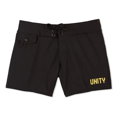Birdwell Beach Britches 405 Limited-Edition Unity Board Shorts with Pocket and Adjustable Waist – Black