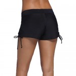 Hestya Women's Swim Shorts Solid Swimsuit Bottoms Quick Dry Swim Board Shorts with Adjustable Ties S - XXXL