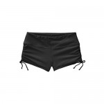 Micosuza Classical Women's Swim Boardshorts Beach Bikini Bottoms with Adjustable Ties 7 Color XS-XXL