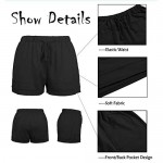 ONLYSHE Womens Casual Drawstring Pocketed Shorts Summer Loose Athletic Sports Short Pants