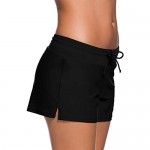 QDASZZ Women's Adjustable Swimsuit Tankini Bottom Board Shorts Comfort Quick Dry Stretch Board Short