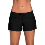 SATINIOR Women Swimsuit Shorts Tankini Swim Briefs Plus Size Bottom Boardshort Summer Swimwear Beach Trunks for Girls