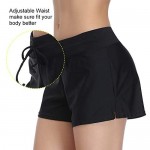 Summer Mae Women Swimsuits Shorts Side Split Adjustable Beach Tummy Control Swimwear Trunks