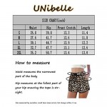 UNibelle Women Summer Beach Shorts Quick Dry Elastic Waist Casual Sports Bottom Shorts