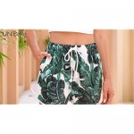 UNibelle Women Summer Beach Shorts Quick Dry Elastic Waist Casual Sports Bottom Shorts