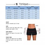 Yonique Womens Swim Shorts Solid Tankini Bottoms Swimsuit Bottoms