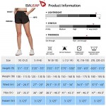 BALEAF Women's Athletic Gym Shorts Tennis with Pockets for Running Workout Sports 3 Inches