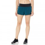 Brand - Core 10 Women's (XS-3X) Knit Waistband Woven Run Short with Internal Brief Liner and Zip Pocket - 2.5 Inseam