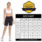 MOCOLY Women's Running Shorts Quick Dry Workout Shorts Breathable Athletic Gym Short Zip Pockets 4 & 7 Inches Shorts