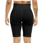 NORMOV Seamless High Waist Gym Shorts for Women Hollow Mesh Breathable Compression Workout Yoga Shorts