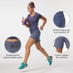 R-Gear Women's 7-inch Running Workout Shorts with Zipper Back Pocket for Gym Sports Leisure | Inspiration