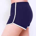 URATOT 5 Pack Women's Cotton Yoga Dance Short Pants Sport Shorts Summer Athletic Cycling Hiking Sports Shorts