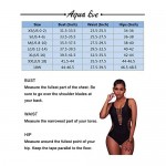 Aqua Eve Women One Piece Swimsuits V Neck Halter Bathing Suits Tummy Control Swimsuit Ruched Swimwear
