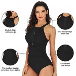 Cromi One Piece Swimsuits for Women Tummy Conrol Swimwear Slimming Swimming Suits Sexy Bathing Suits for S-XXL