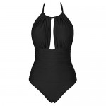 CUPSHE Women's One Piece Swimsuit Halter Tummy Control Multiway Swimwear Bathing Suits